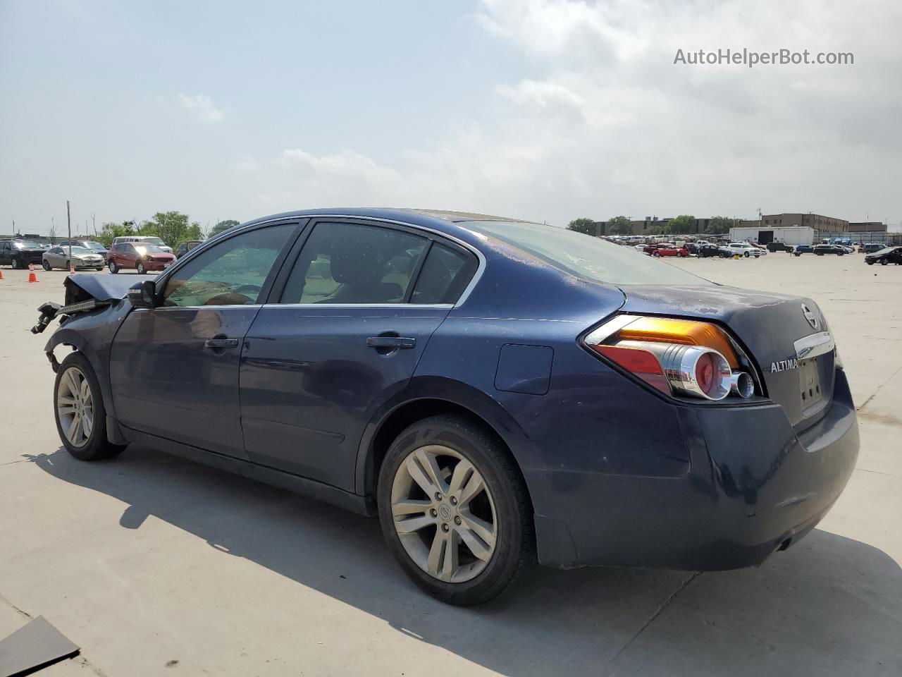 2011 Nissan Altima Sr Blue vin: 1N4BL2AP1BC143683