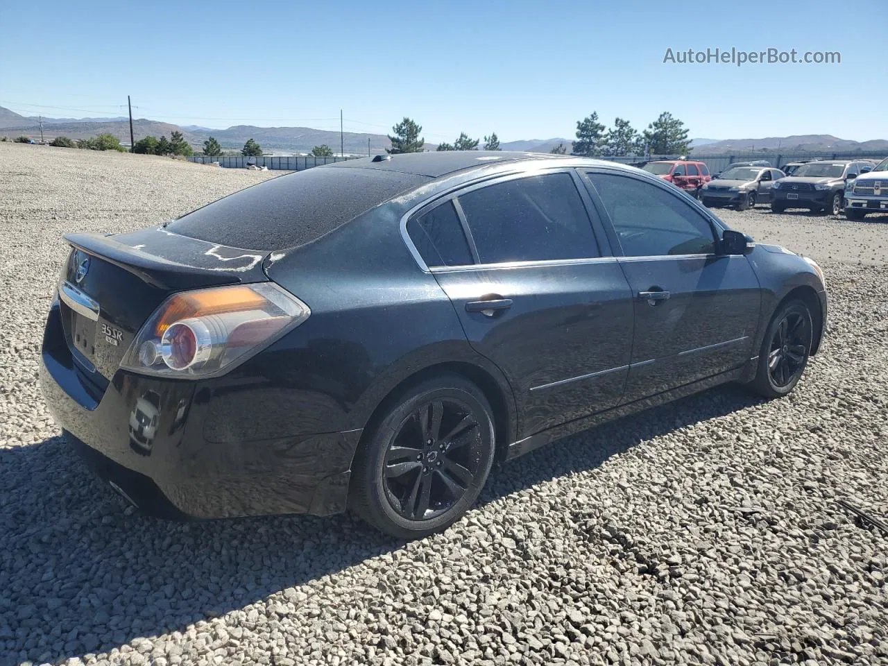 2011 Nissan Altima Sr Black vin: 1N4BL2AP1BN400345