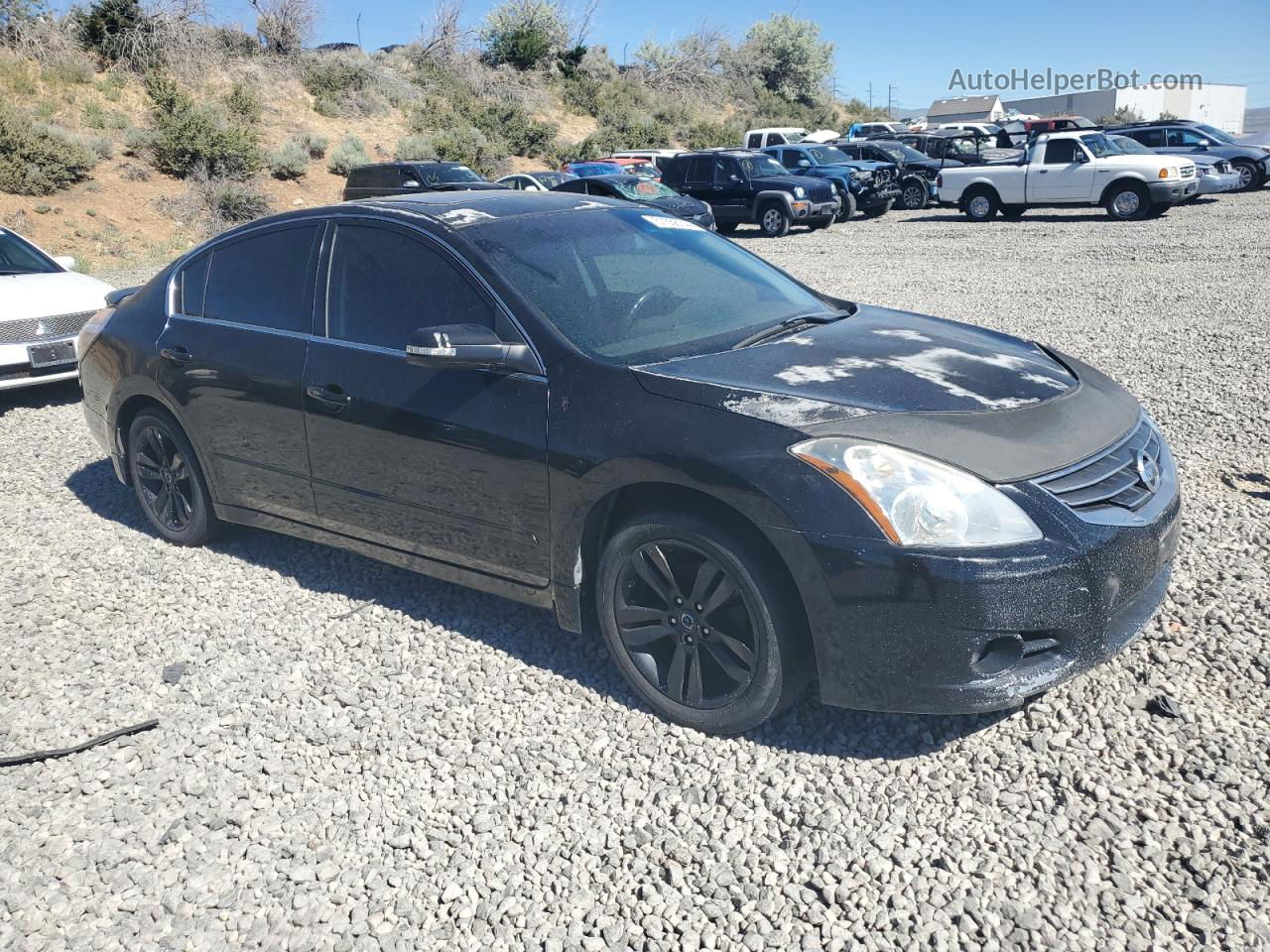 2011 Nissan Altima Sr Black vin: 1N4BL2AP1BN400345