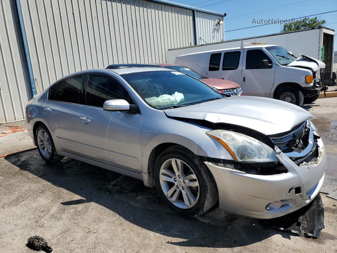 2011 Nissan Altima Sr Silver vin: 1N4BL2AP5BC175598