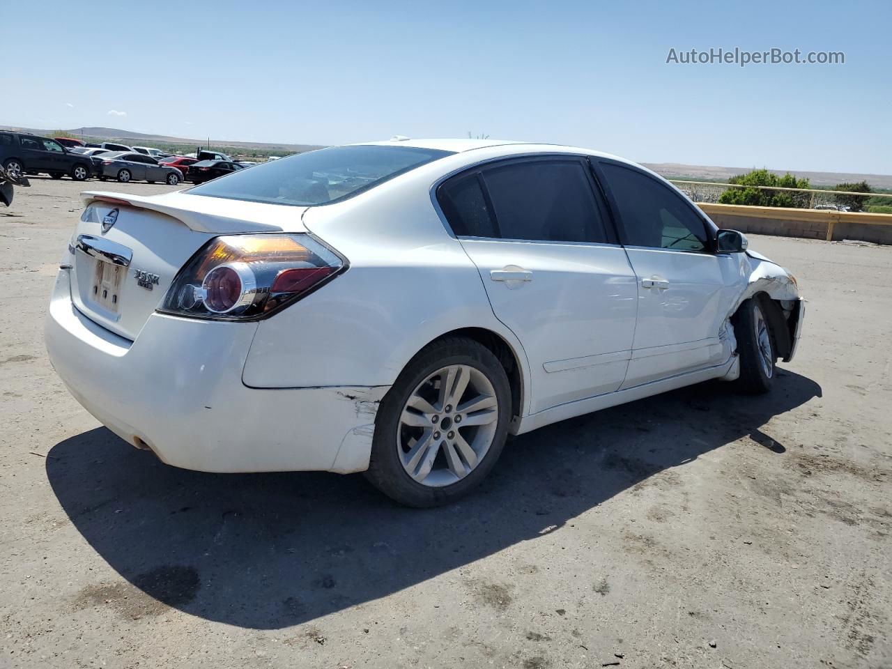 2011 Nissan Altima Sr White vin: 1N4BL2AP7BN504256