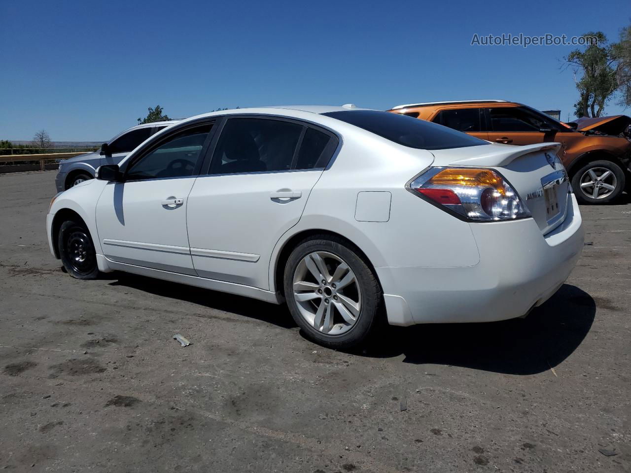 2011 Nissan Altima Sr White vin: 1N4BL2AP7BN504256