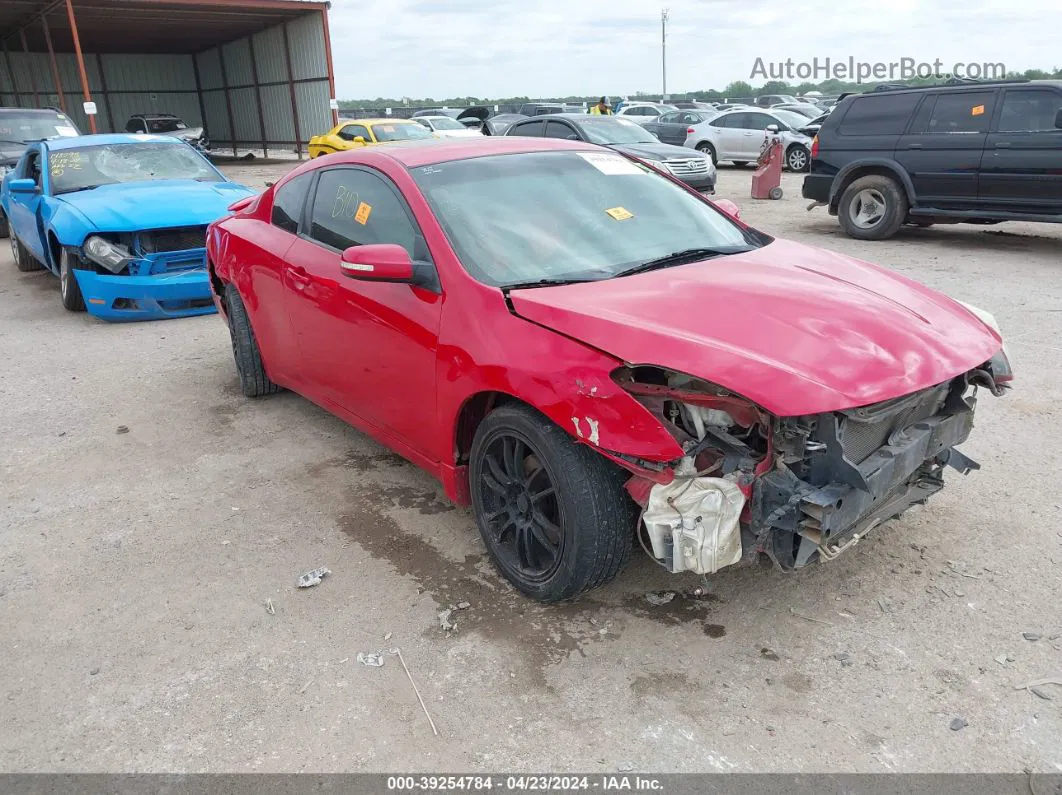 2011 Nissan Altima 3.5 Sr Red vin: 1N4BL2EP1BC161157