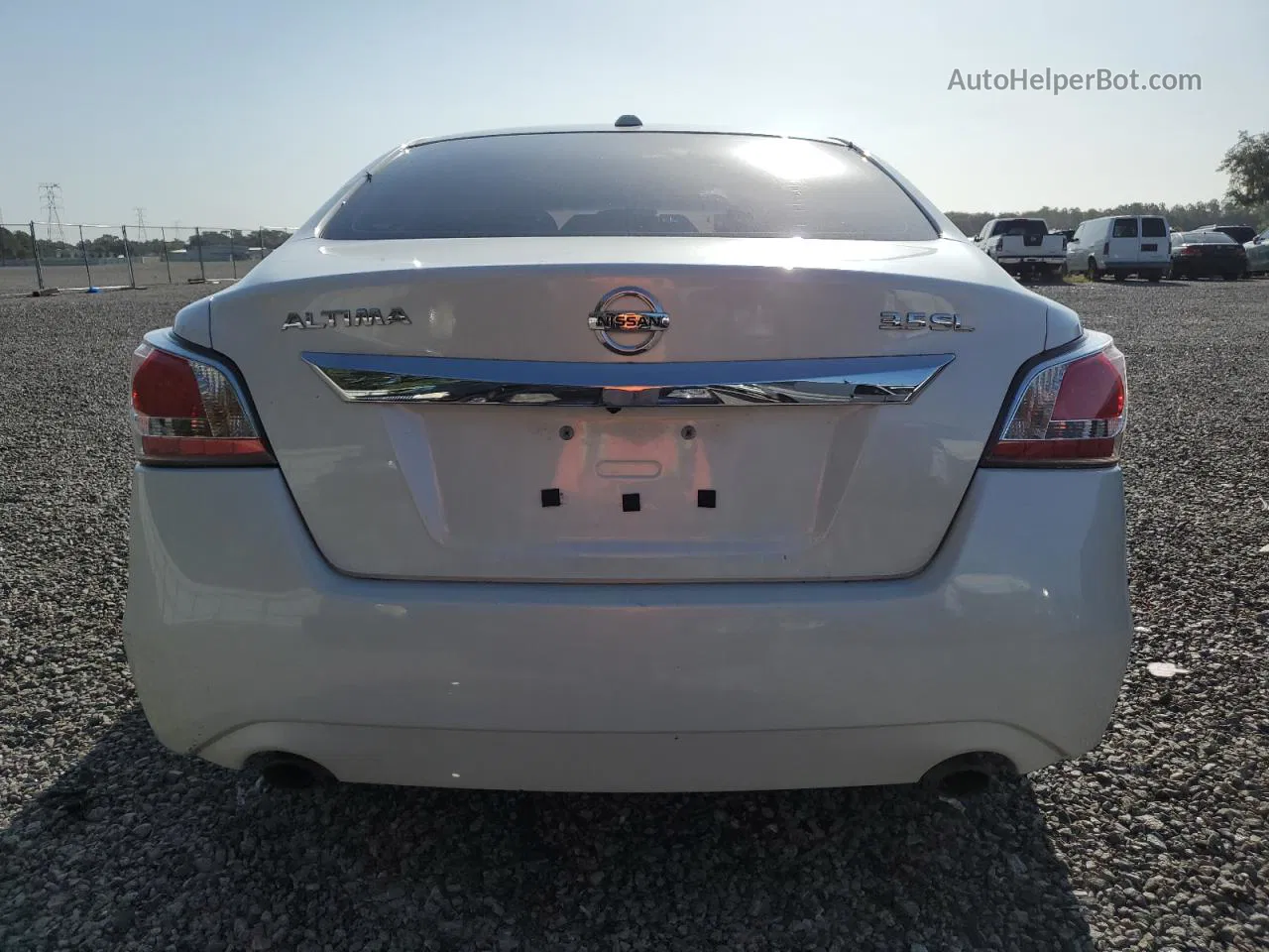 2015 Nissan Altima 3.5s White vin: 1N4BL3AP0FC121279