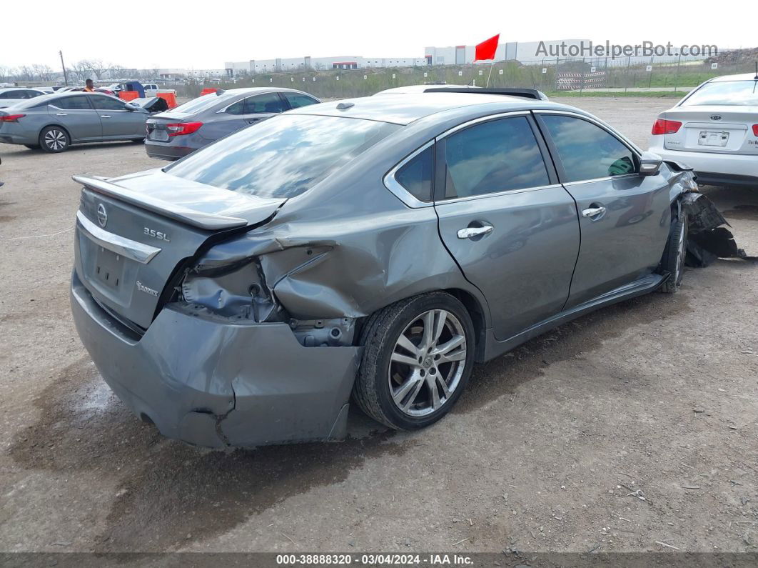 2015 Nissan Altima 3.5 Sl Gray vin: 1N4BL3AP0FC135327