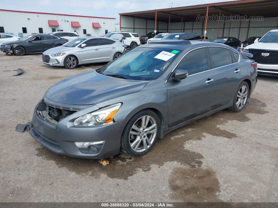 2015 Nissan Altima 3.5 Sl Gray vin: 1N4BL3AP0FC135327