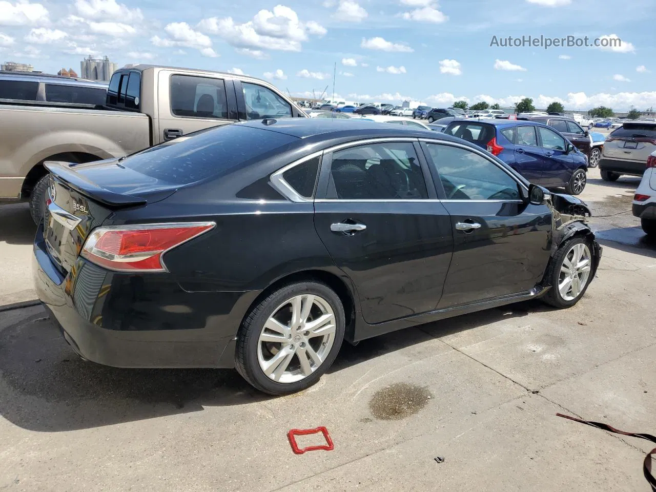 2015 Nissan Altima 3.5s Black vin: 1N4BL3AP0FC445218