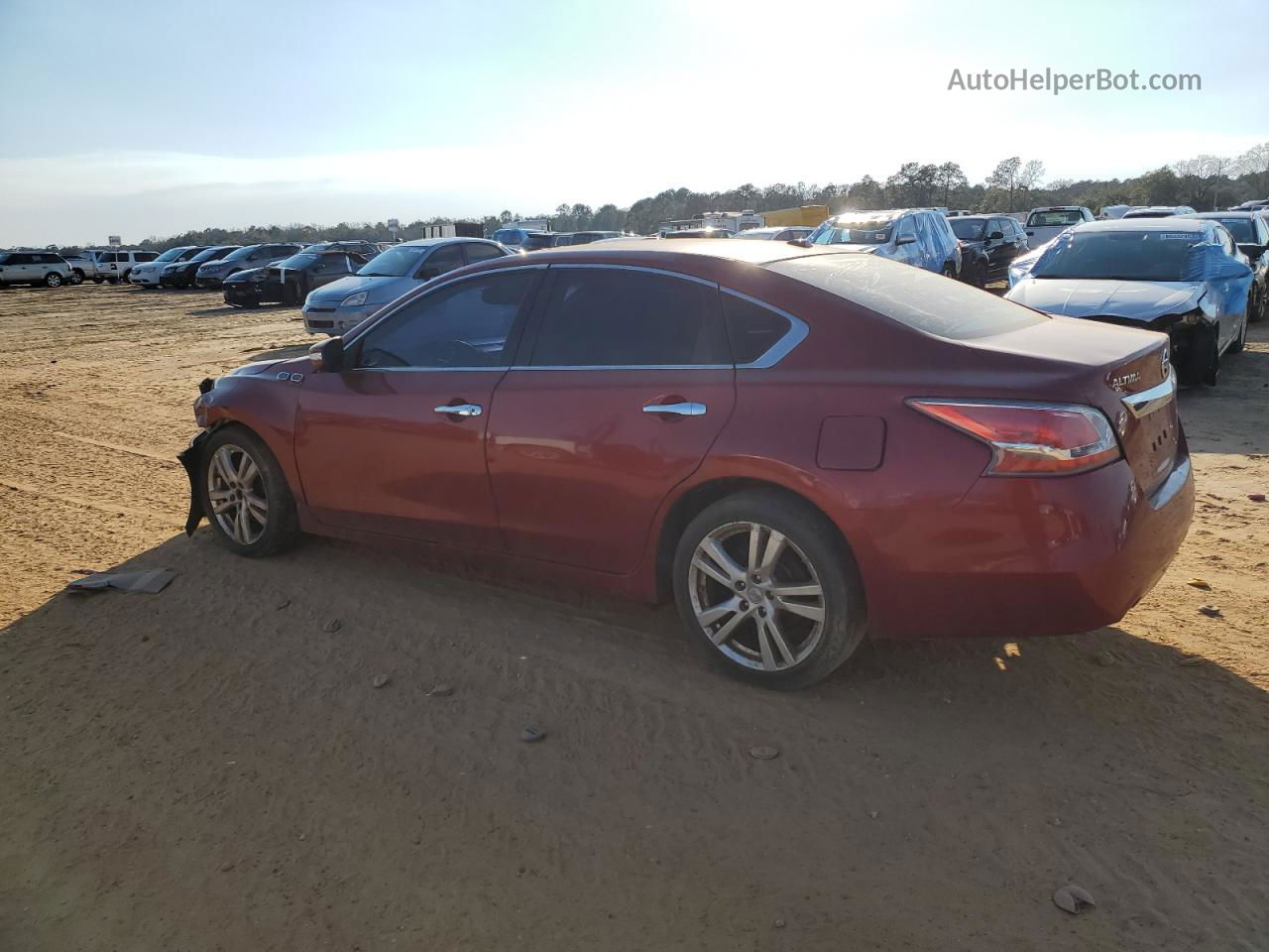 2015 Nissan Altima 3.5s Красный vin: 1N4BL3AP0FC471933