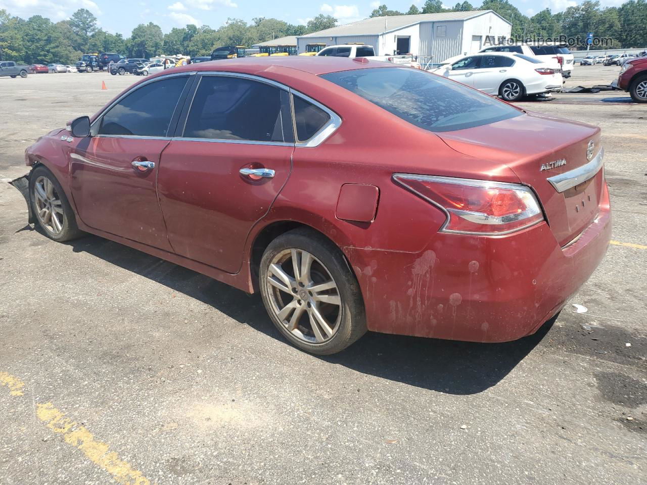 2015 Nissan Altima 3.5s Red vin: 1N4BL3AP0FC471933