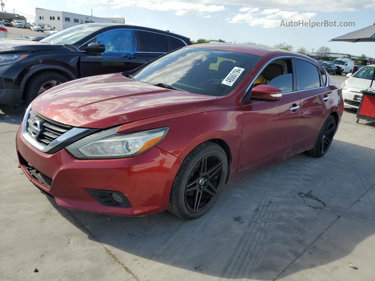 2016 Nissan Altima 3.5sl Red vin: 1N4BL3AP1GC144085