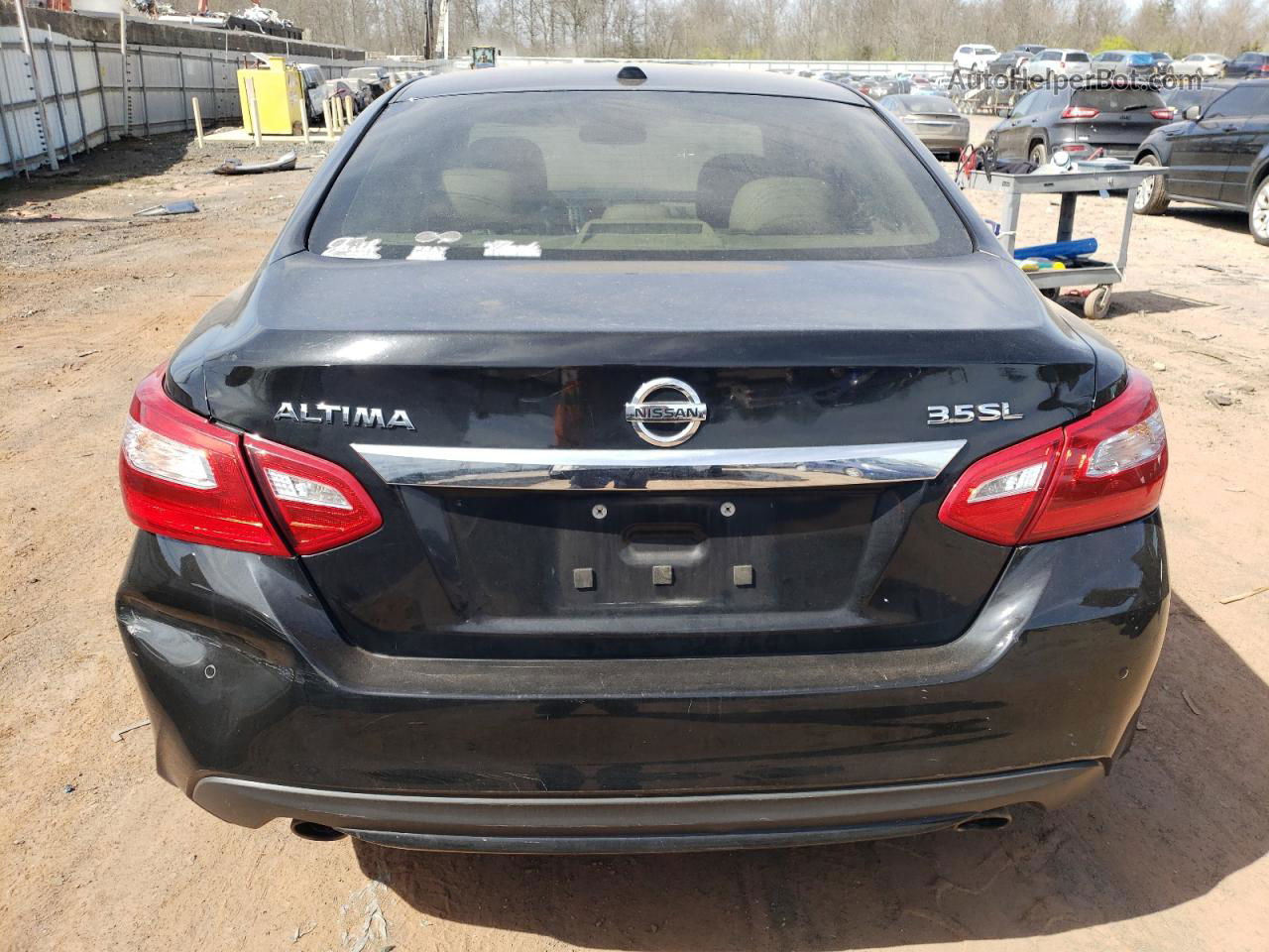 2016 Nissan Altima 3.5sl Черный vin: 1N4BL3AP1GC150081