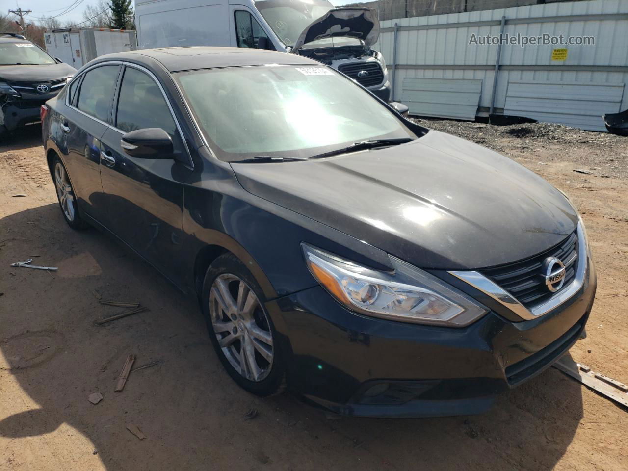 2016 Nissan Altima 3.5sl Черный vin: 1N4BL3AP1GC150081