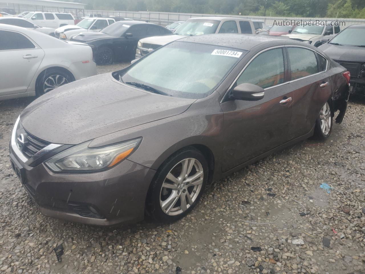 2016 Nissan Altima 3.5sl Brown vin: 1N4BL3AP1GC156236