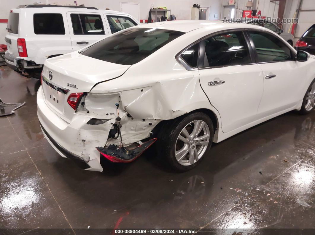 2016 Nissan Altima 3.5 Sl White vin: 1N4BL3AP1GC163395