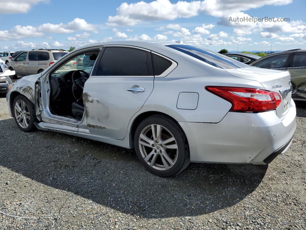 2017 Nissan Altima 3.5sl Silver vin: 1N4BL3AP1HC119396