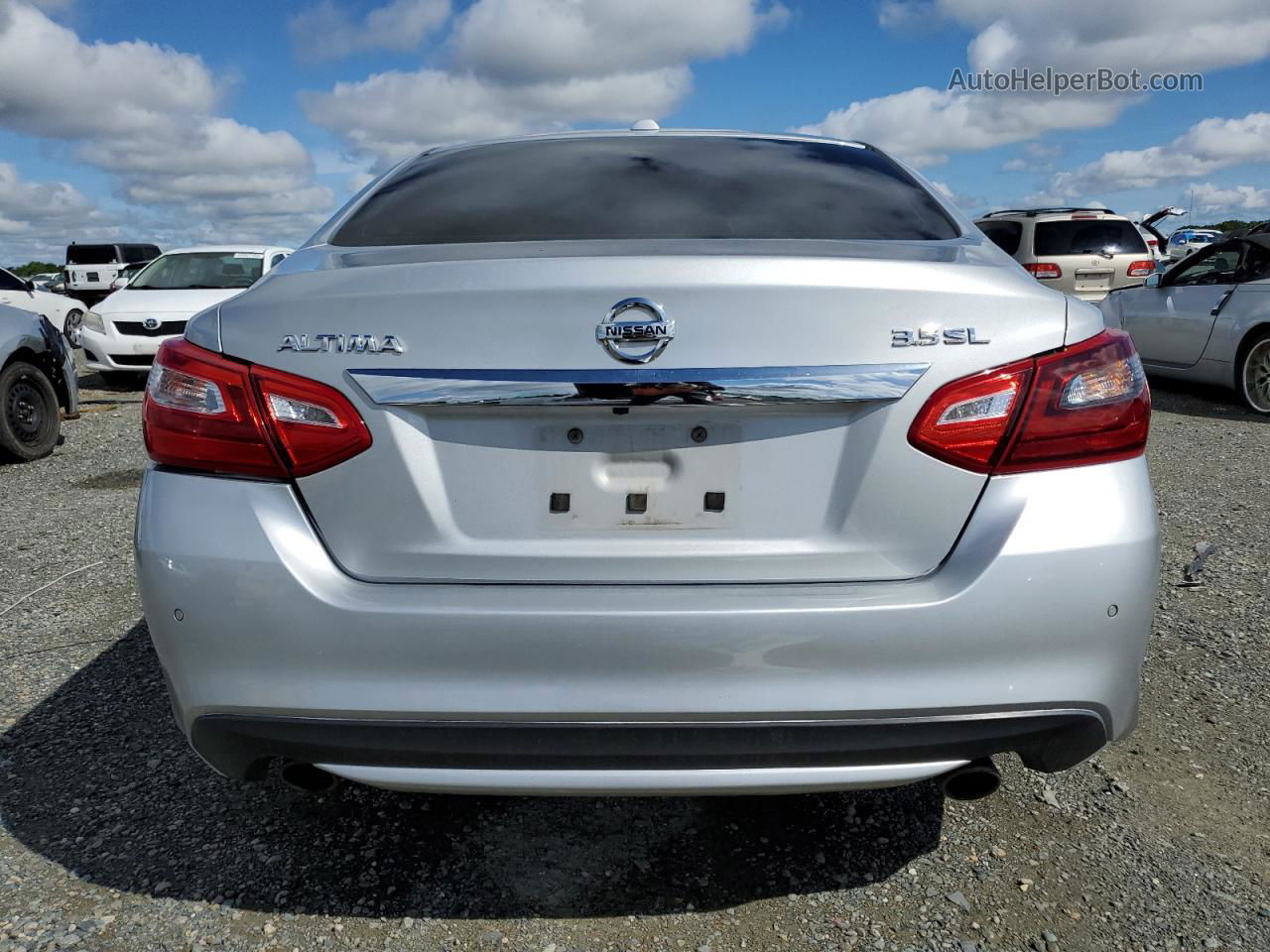 2017 Nissan Altima 3.5sl Silver vin: 1N4BL3AP1HC119396