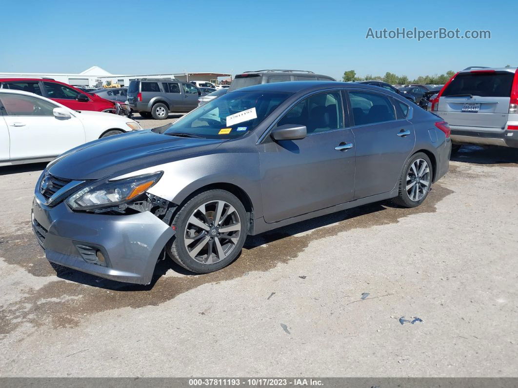 2017 Nissan Altima 3.5 Sr Gray vin: 1N4BL3AP1HC218574