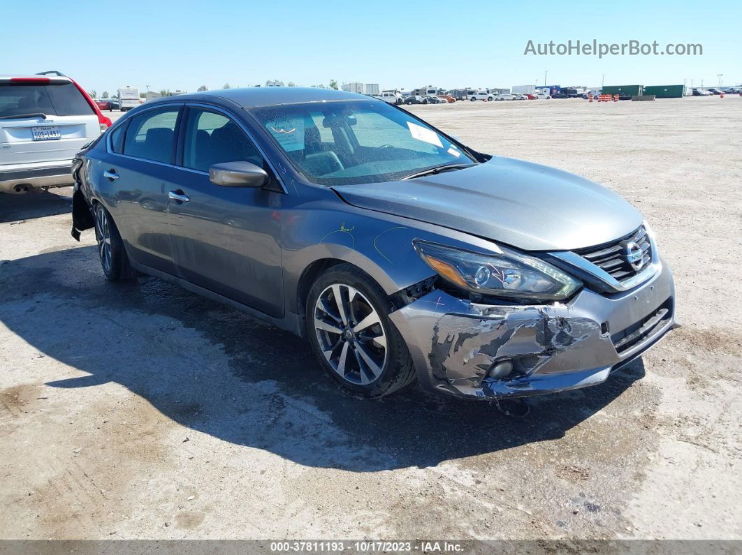 2017 Nissan Altima 3.5 Sr Gray vin: 1N4BL3AP1HC218574