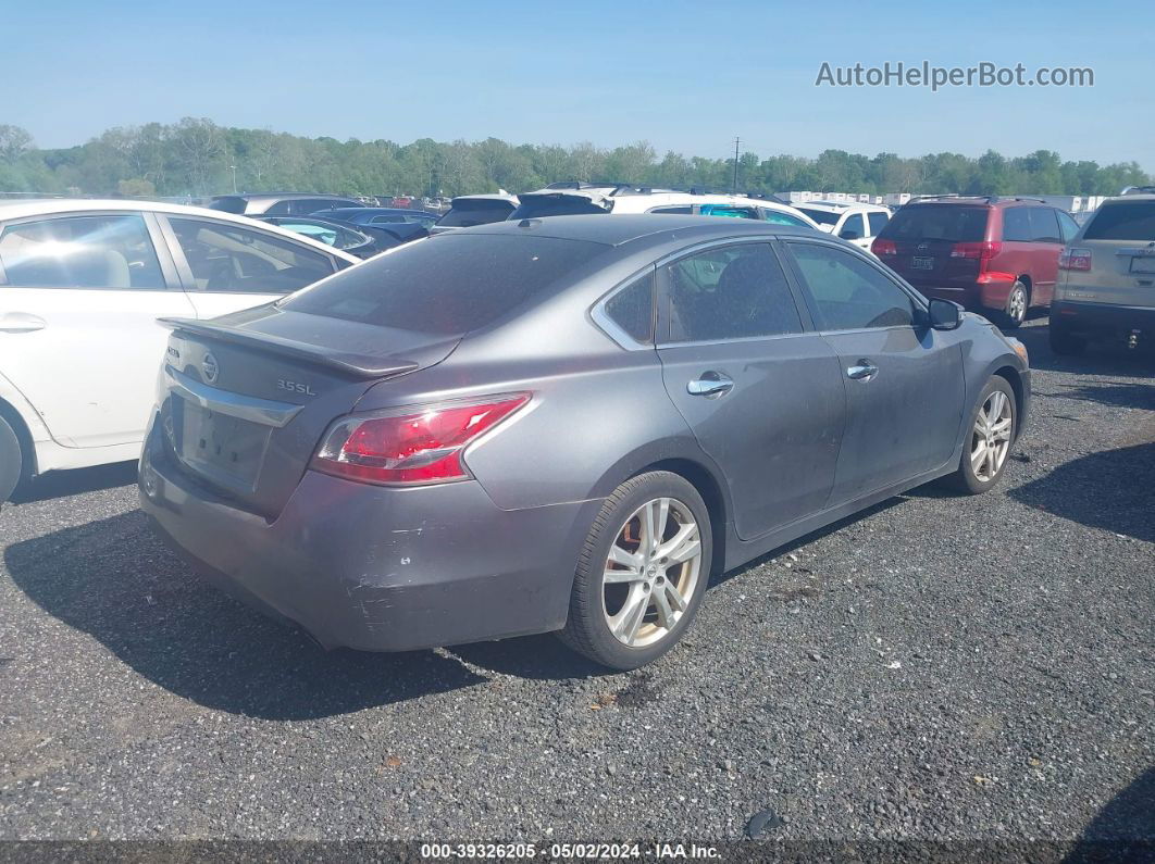 2014 Nissan Altima 3.5 Sl Gray vin: 1N4BL3AP2EC150751