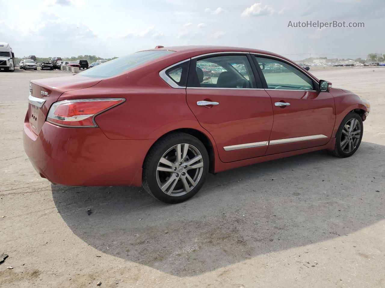 2014 Nissan Altima 3.5s Red vin: 1N4BL3AP2EC423512