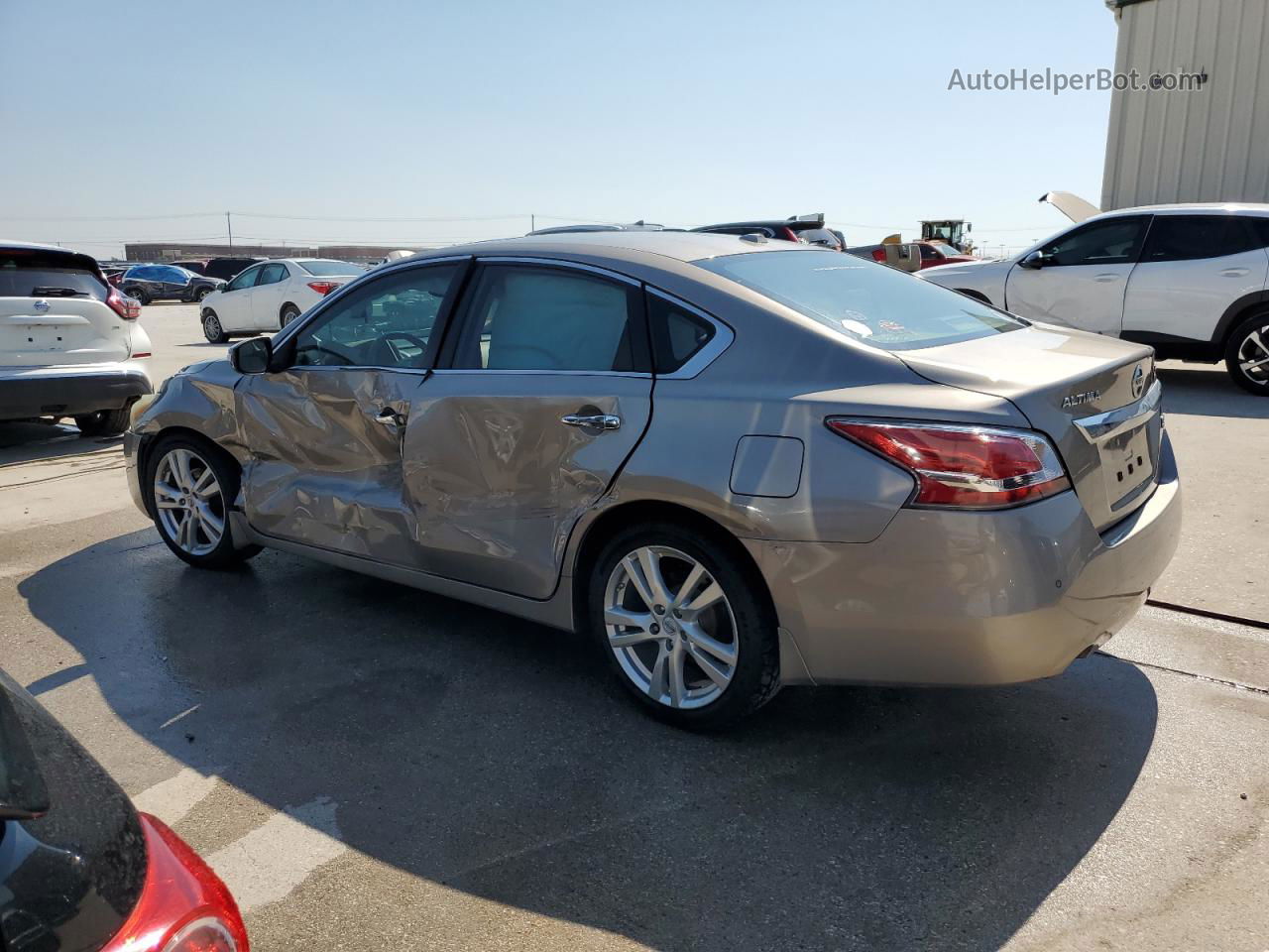 2015 Nissan Altima 3.5s Желто-коричневый vin: 1N4BL3AP2FC285634