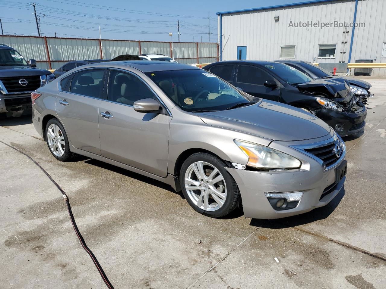 2015 Nissan Altima 3.5s Желто-коричневый vin: 1N4BL3AP2FC285634