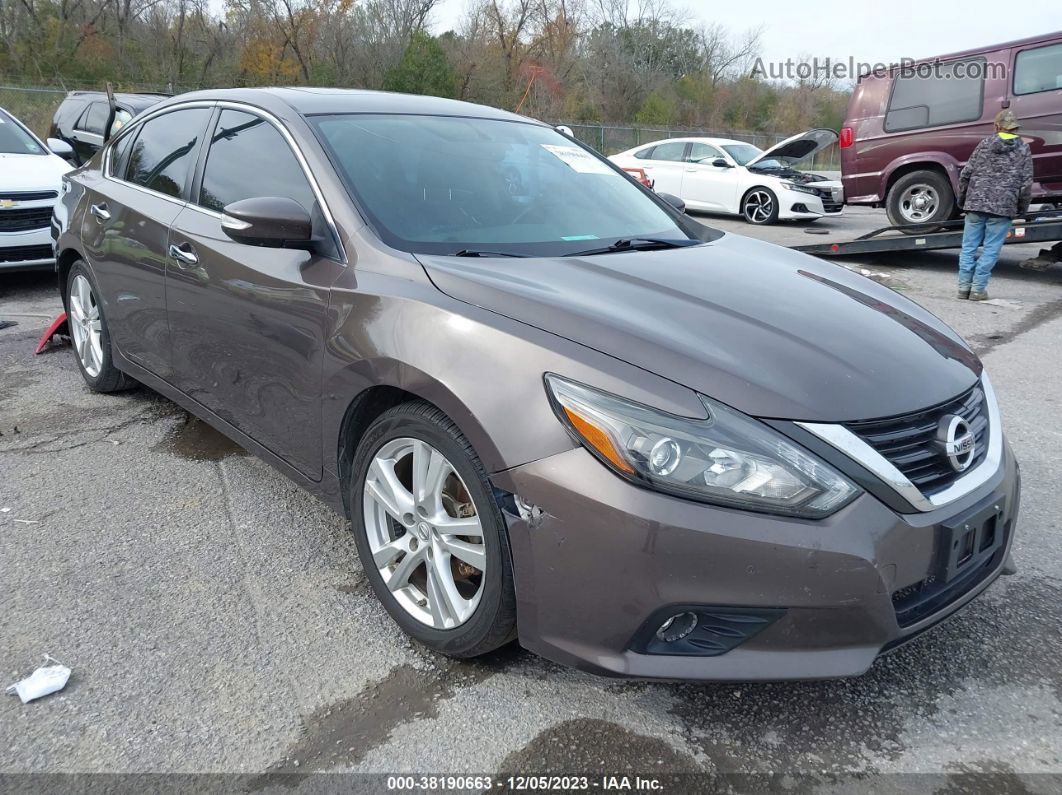 2017 Nissan Altima 3.5 Sl/3.5 Sr Brown vin: 1N4BL3AP2HC116393