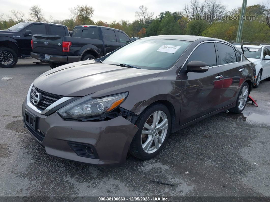 2017 Nissan Altima 3.5 Sl/3.5 Sr Brown vin: 1N4BL3AP2HC116393