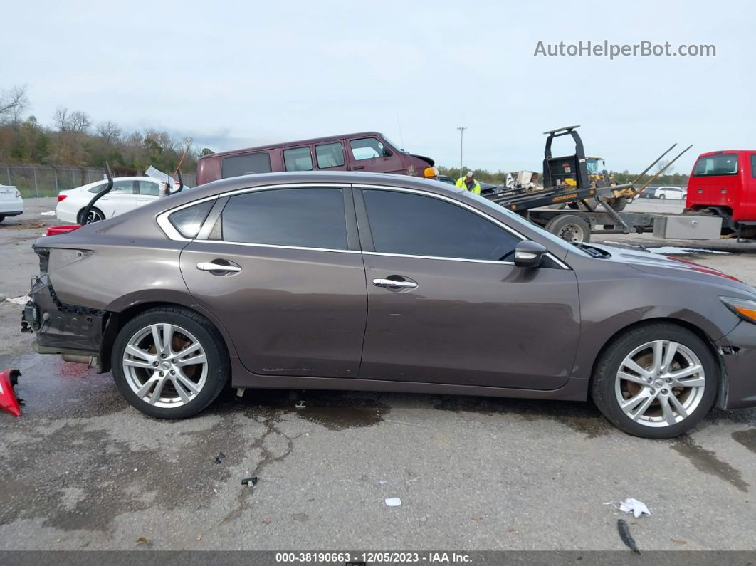 2017 Nissan Altima 3.5 Sl/3.5 Sr Brown vin: 1N4BL3AP2HC116393