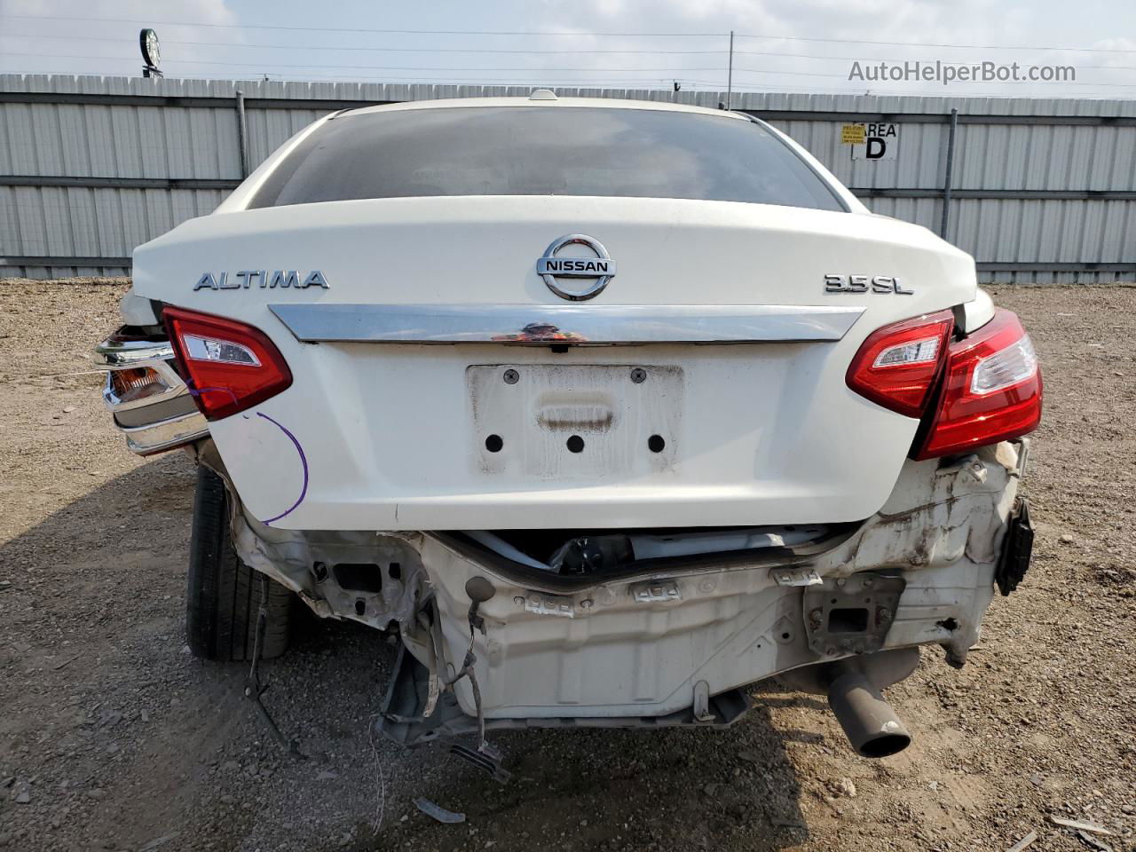 2017 Nissan Altima 3.5sl White vin: 1N4BL3AP2HC229289