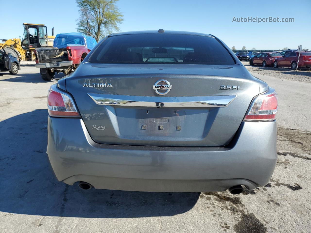 2014 Nissan Altima 3.5s Угольный vin: 1N4BL3AP3EC272910