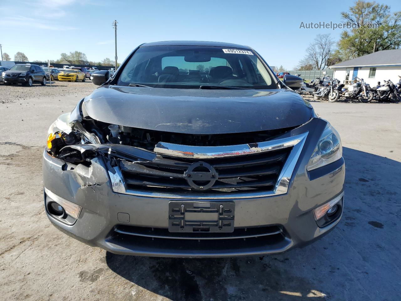 2014 Nissan Altima 3.5s Угольный vin: 1N4BL3AP3EC272910