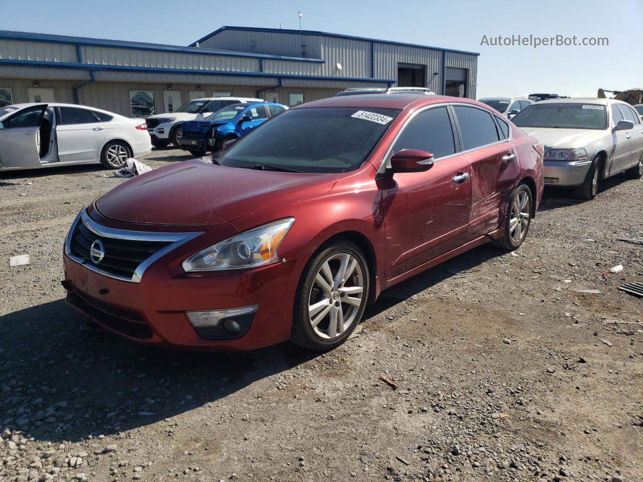 2015 Nissan Altima 3.5s Burgundy vin: 1N4BL3AP3FC155023