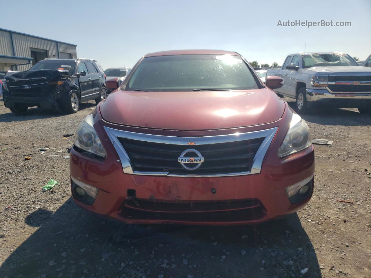 2015 Nissan Altima 3.5s Бордовый vin: 1N4BL3AP3FC155023