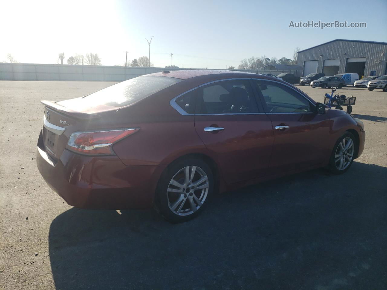 2015 Nissan Altima 3.5s Burgundy vin: 1N4BL3AP3FC491481