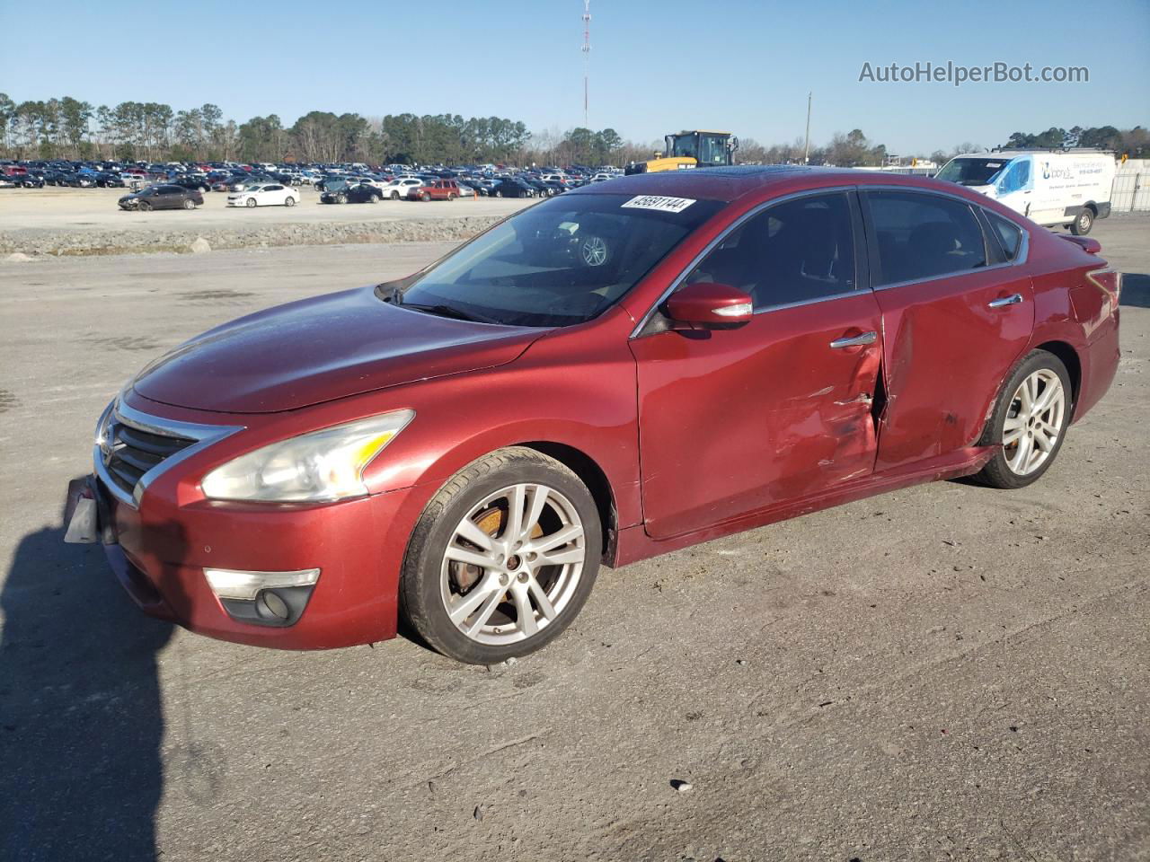 2015 Nissan Altima 3.5s Burgundy vin: 1N4BL3AP3FC491481