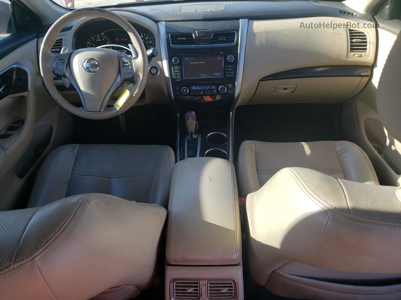 2015 Nissan Altima 3.5s Бордовый vin: 1N4BL3AP3FC491481