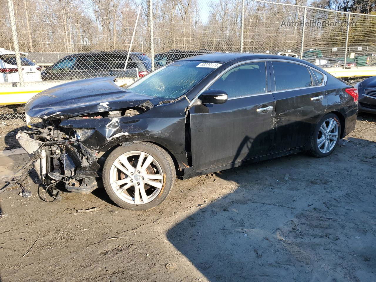 2017 Nissan Altima 3.5sl Black vin: 1N4BL3AP3HC156157