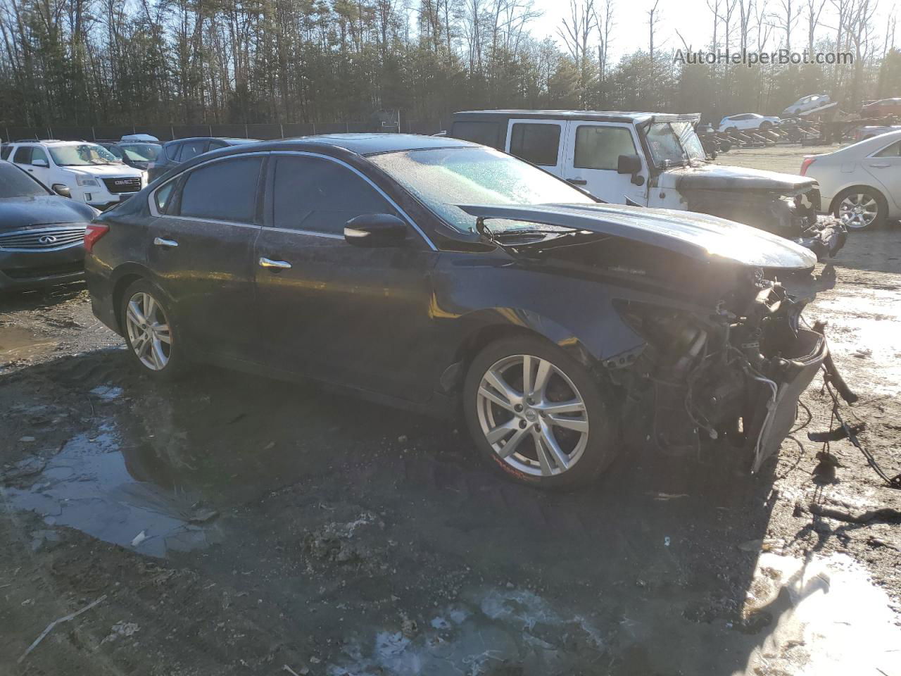 2017 Nissan Altima 3.5sl Black vin: 1N4BL3AP3HC156157