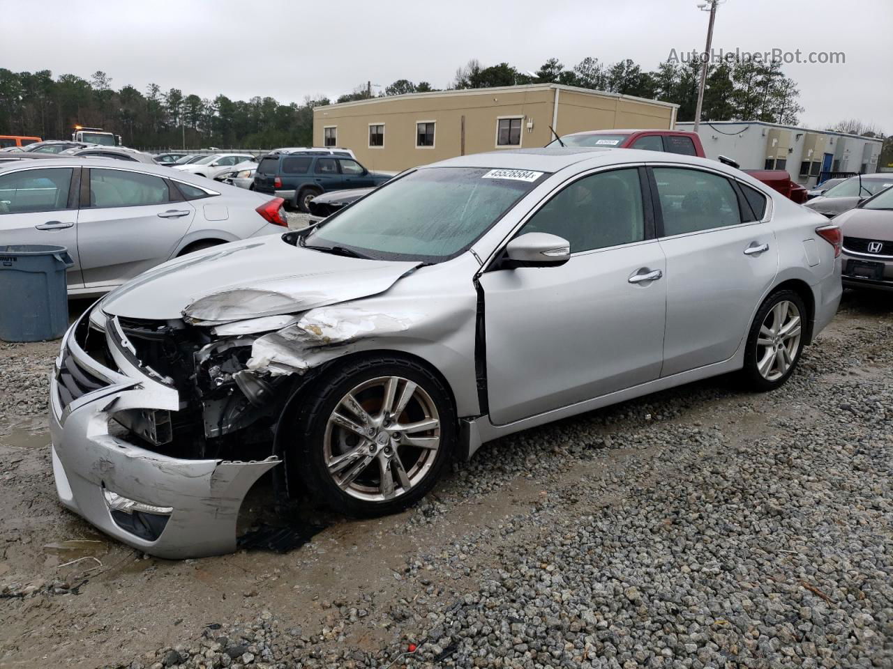 2015 Nissan Altima 3.5s Silver vin: 1N4BL3AP4FC106963