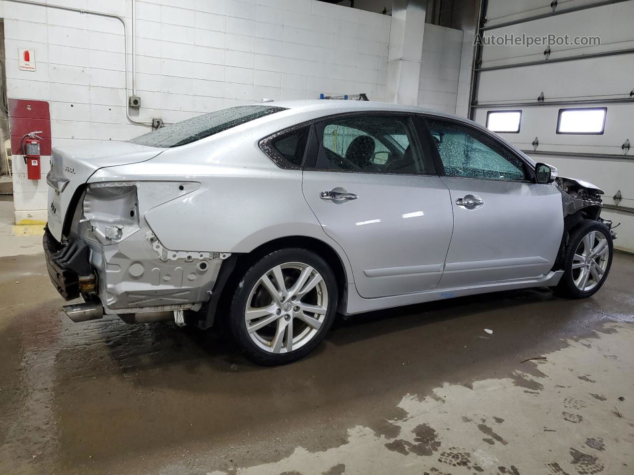 2015 Nissan Altima 3.5s Silver vin: 1N4BL3AP5FC133556