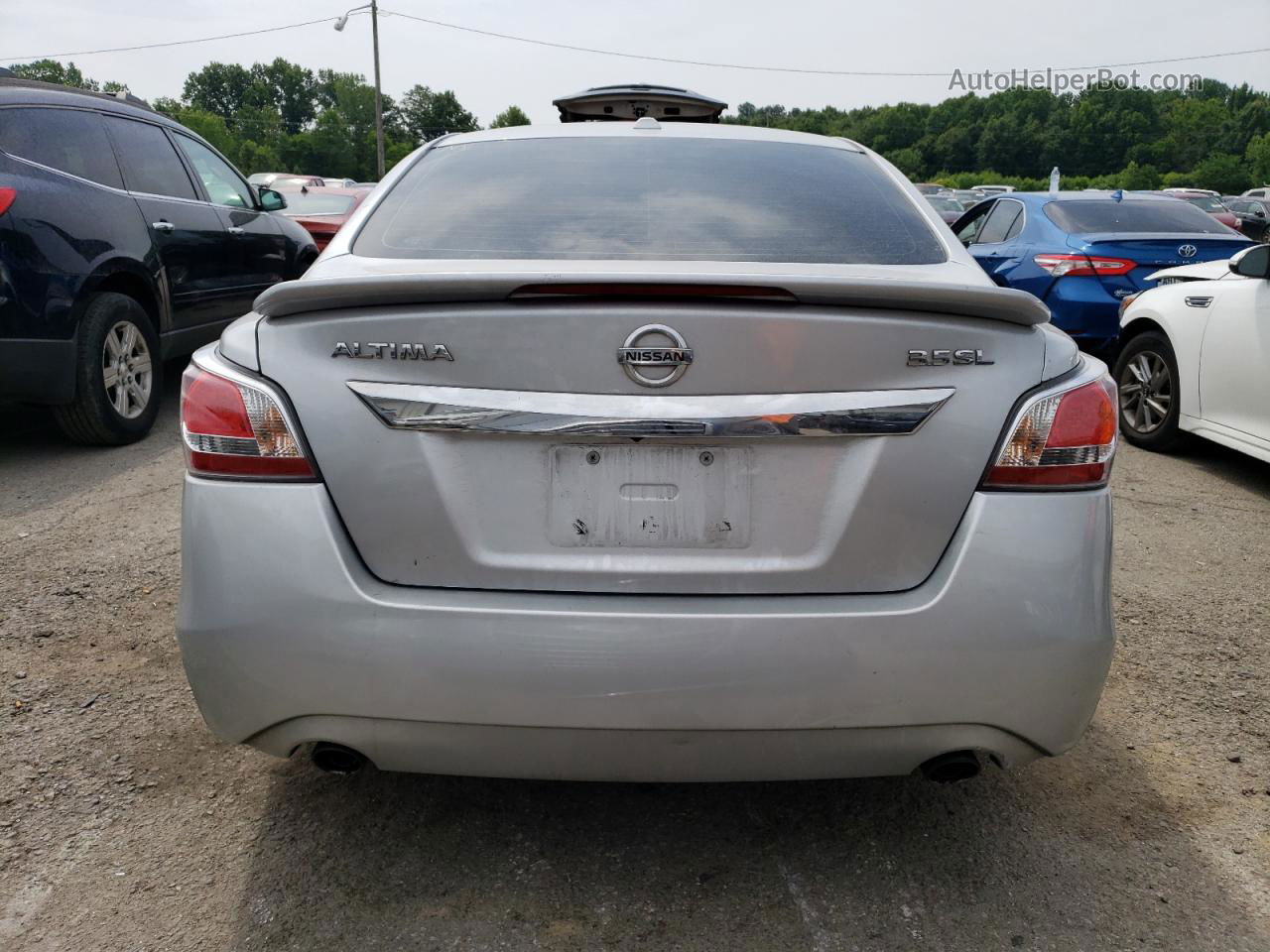 2015 Nissan Altima 3.5s Silver vin: 1N4BL3AP5FC216694