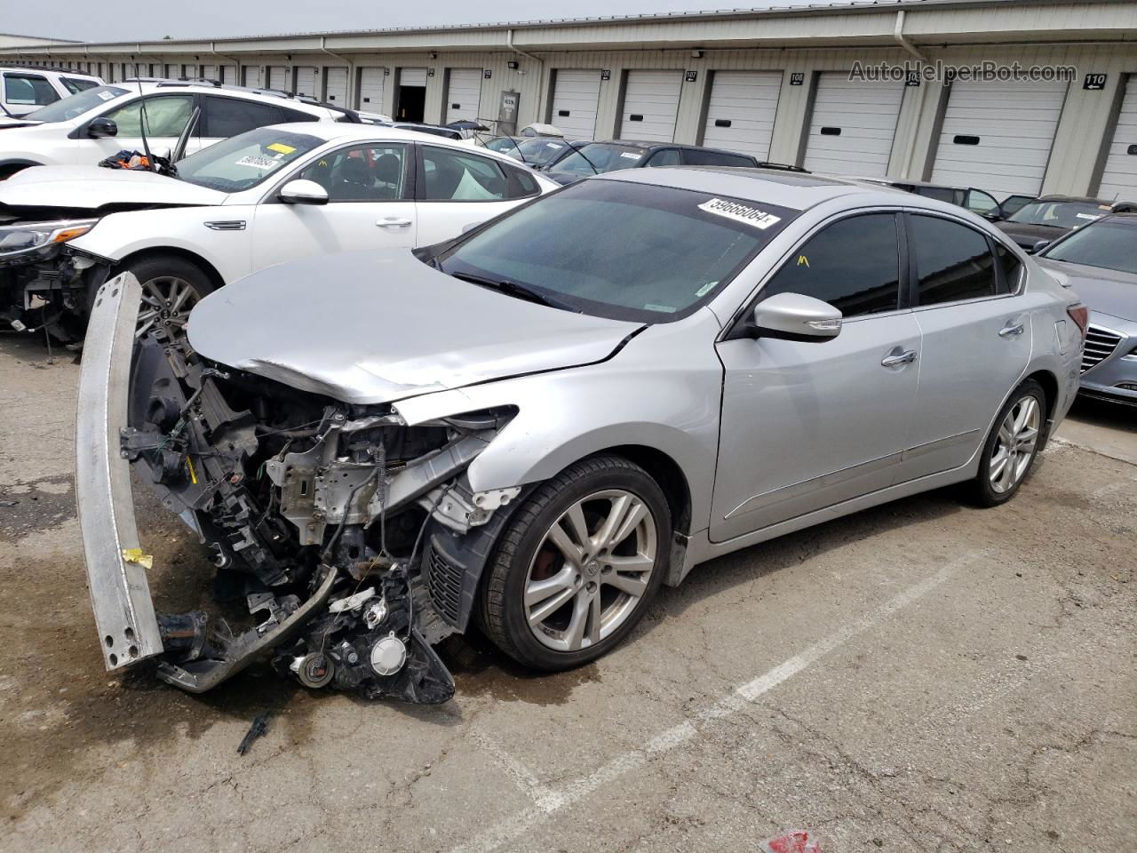 2015 Nissan Altima 3.5s Silver vin: 1N4BL3AP5FC216694