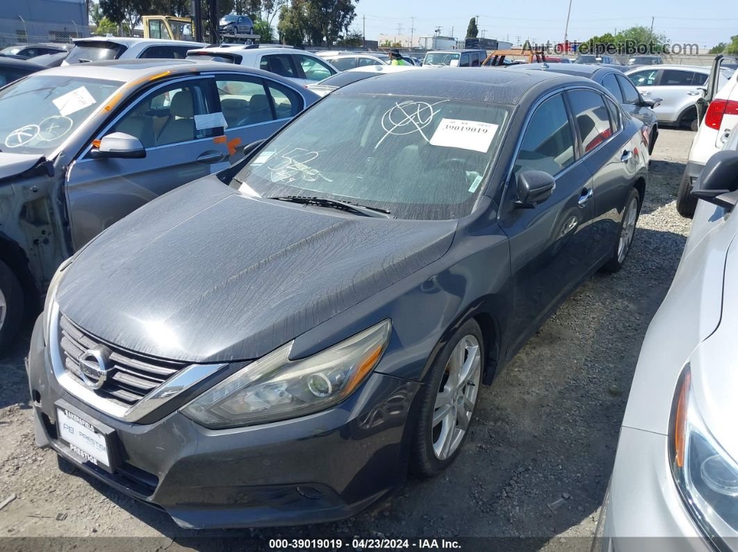 2017 Nissan Altima 3.5 Sl/3.5 Sr Black vin: 1N4BL3AP5HC125217