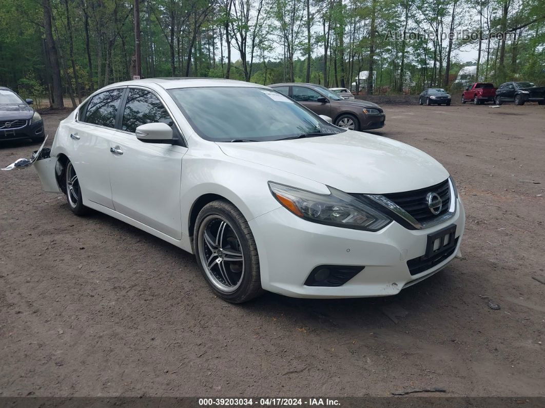 2016 Nissan Altima 3.5 Sl White vin: 1N4BL3AP6GC165417