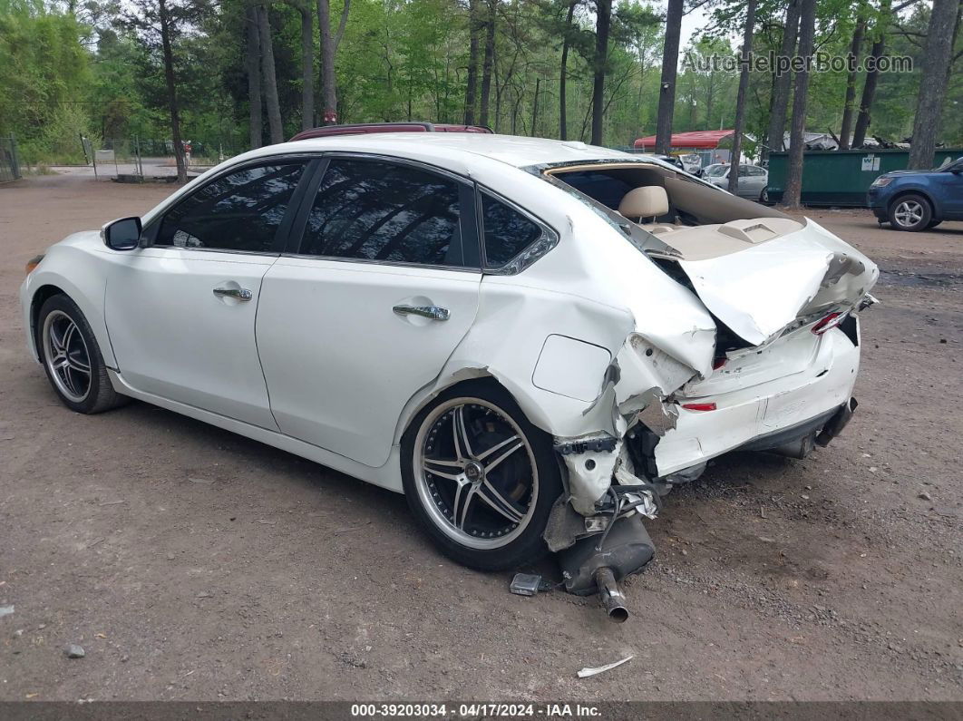 2016 Nissan Altima 3.5 Sl White vin: 1N4BL3AP6GC165417