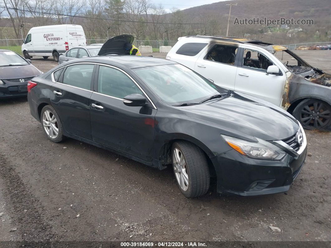 2017 Nissan Altima 3.5 Sl Black vin: 1N4BL3AP6HC199570