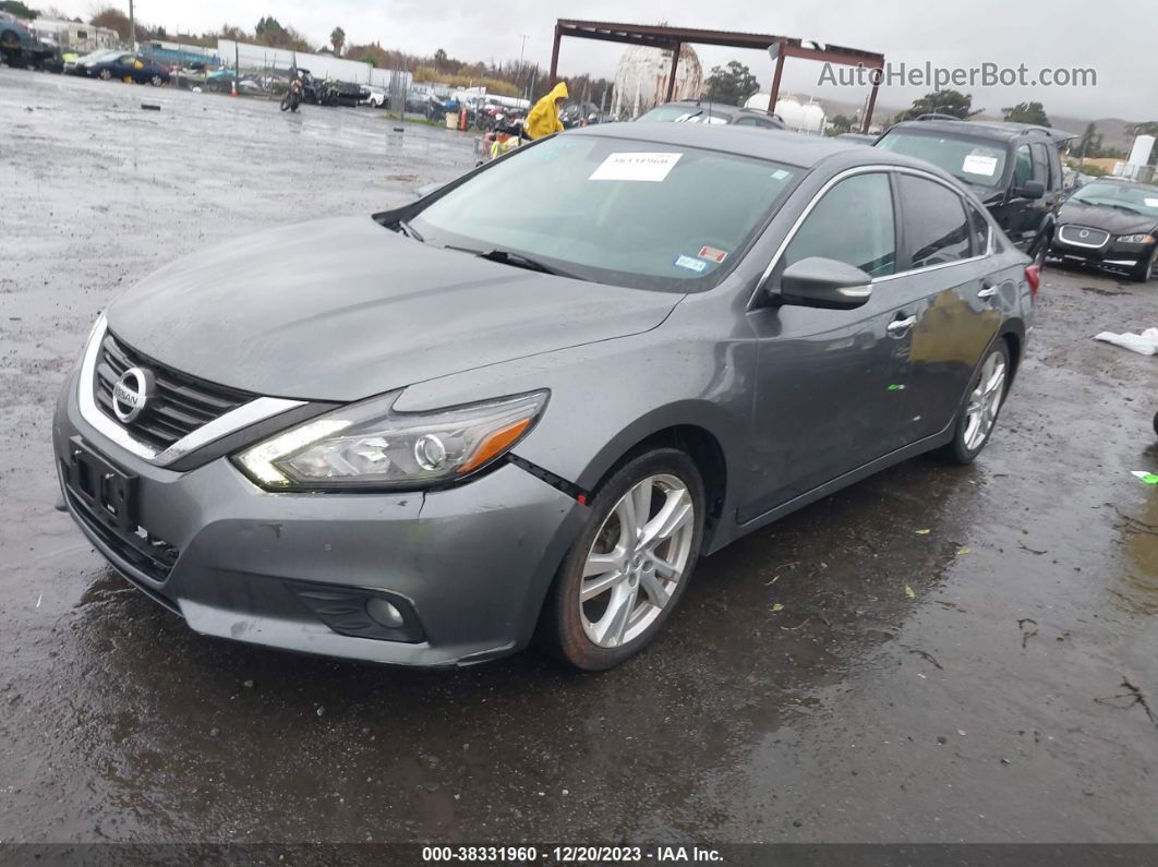 2017 Nissan Altima 3.5 Sl Gray vin: 1N4BL3AP7HC171812