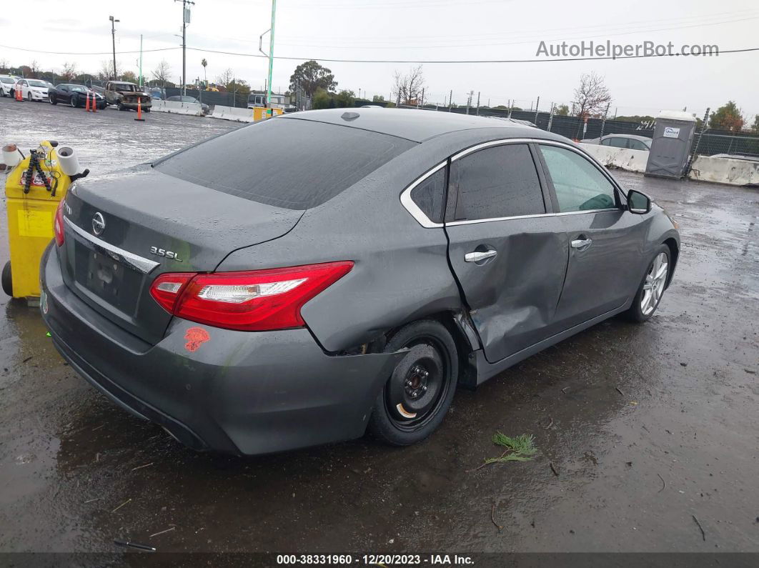 2017 Nissan Altima 3.5 Sl Gray vin: 1N4BL3AP7HC171812