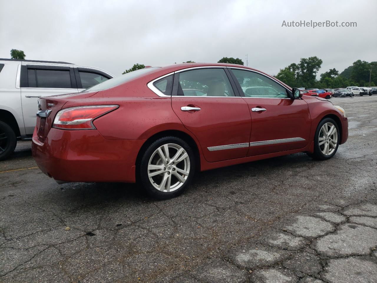 2014 Nissan Altima 3.5s Red vin: 1N4BL3AP8EC266746